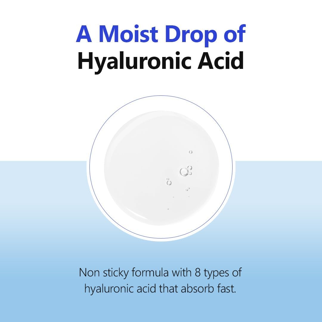 ISNTREE Hyaluronic Acid Water Essence 50ml 1.69 fl.oz | Water Serum | Replenishes moisture | Non-sticky finish