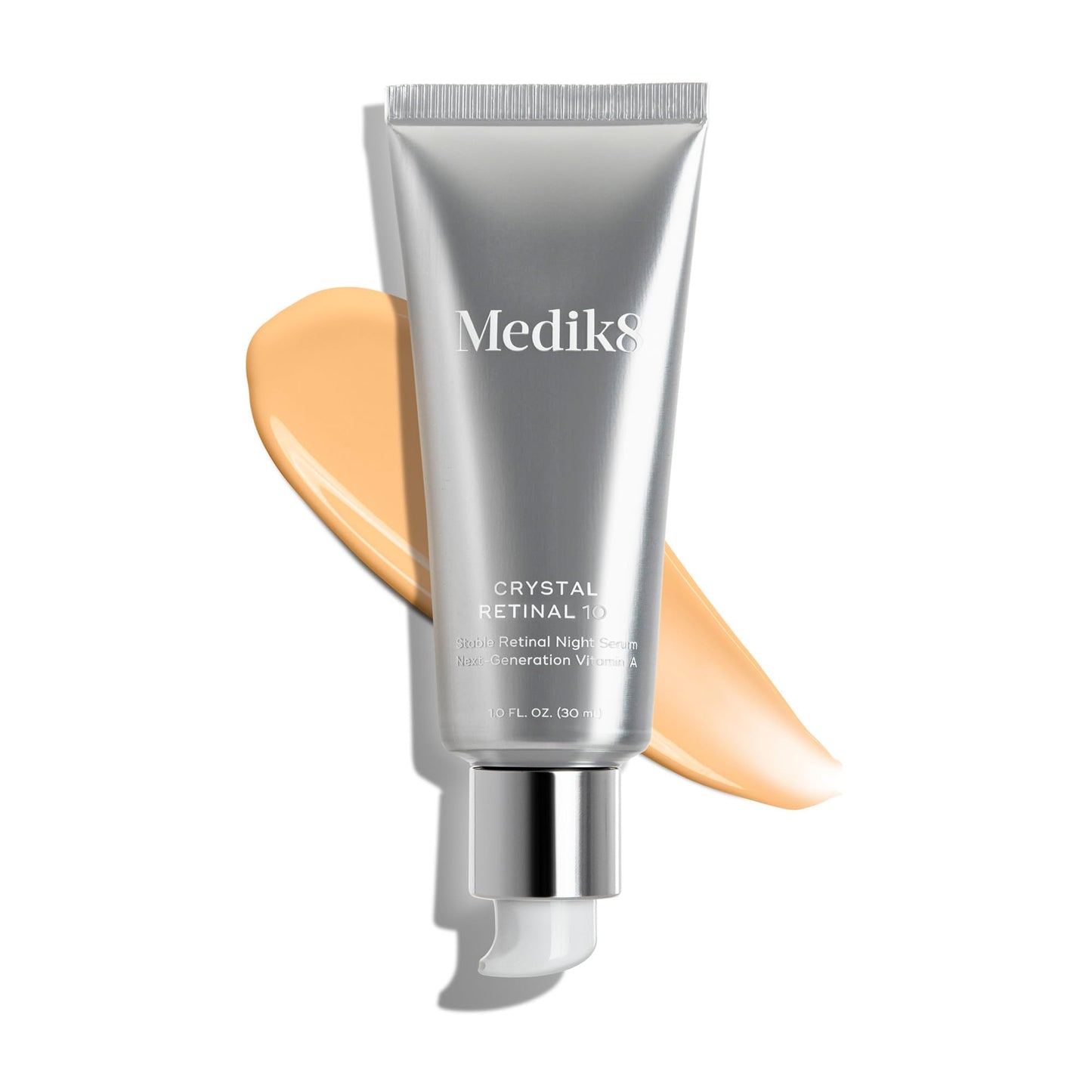 Medik8 Crystal Retinal 3 - Brightening, Firming, Advanced Skin Retinaldehyde Serum - Smooths Wrinkles - Hyaluronic Acid, Glycerin, Vitamin E - 1 oz