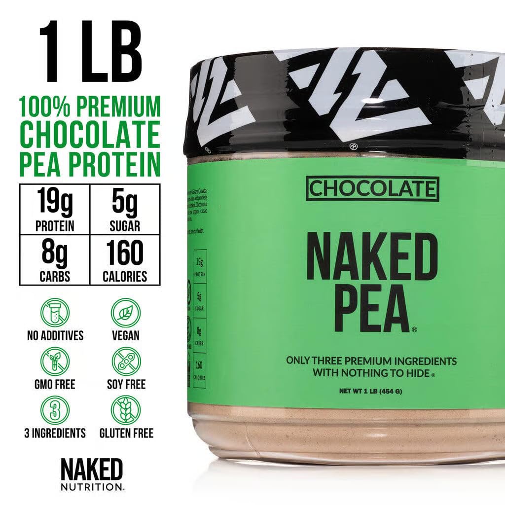 NAKED Pea - 5LB 100% Pea Protein Powder from North American Farms