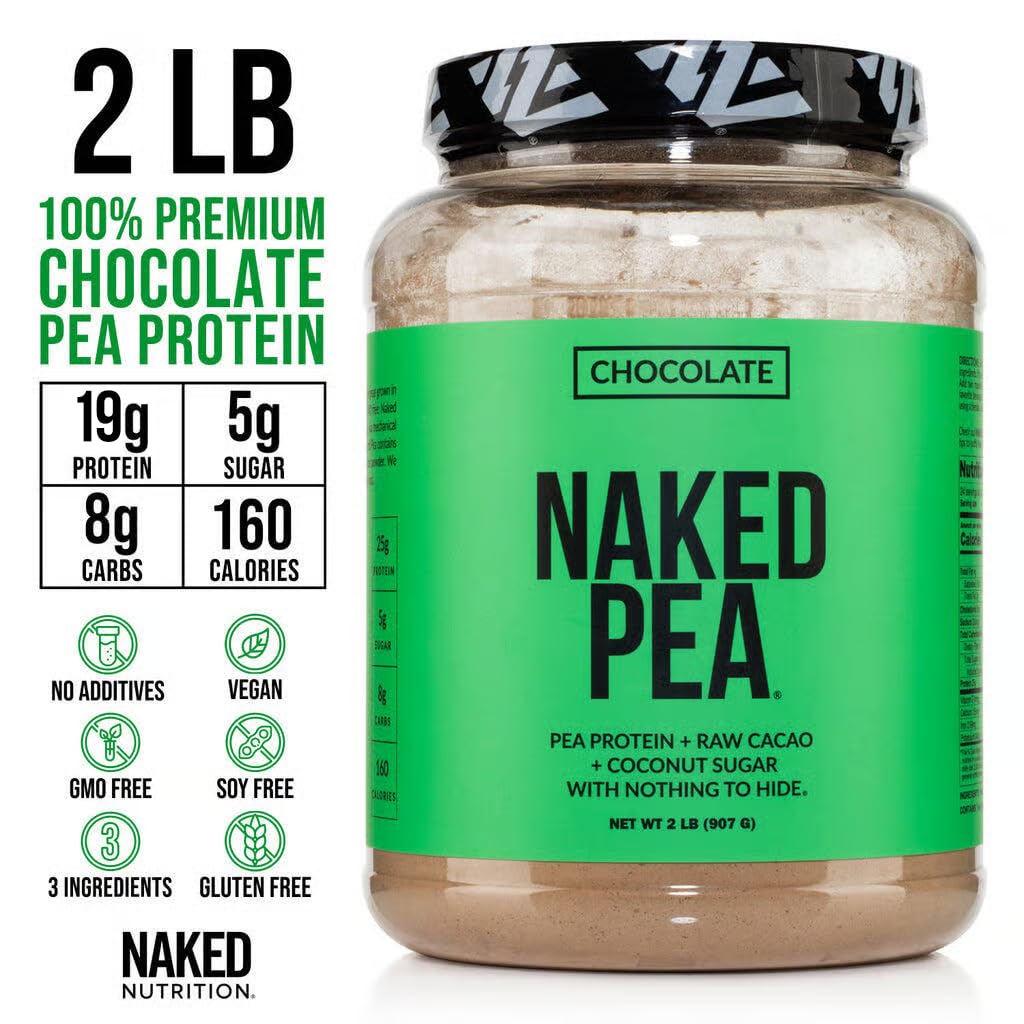 NAKED Pea - 5LB 100% Pea Protein Powder from North American Farms