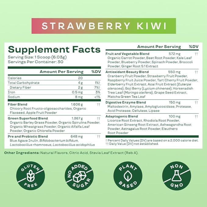 Bloom Nutrition Greens and Superfoods Powder