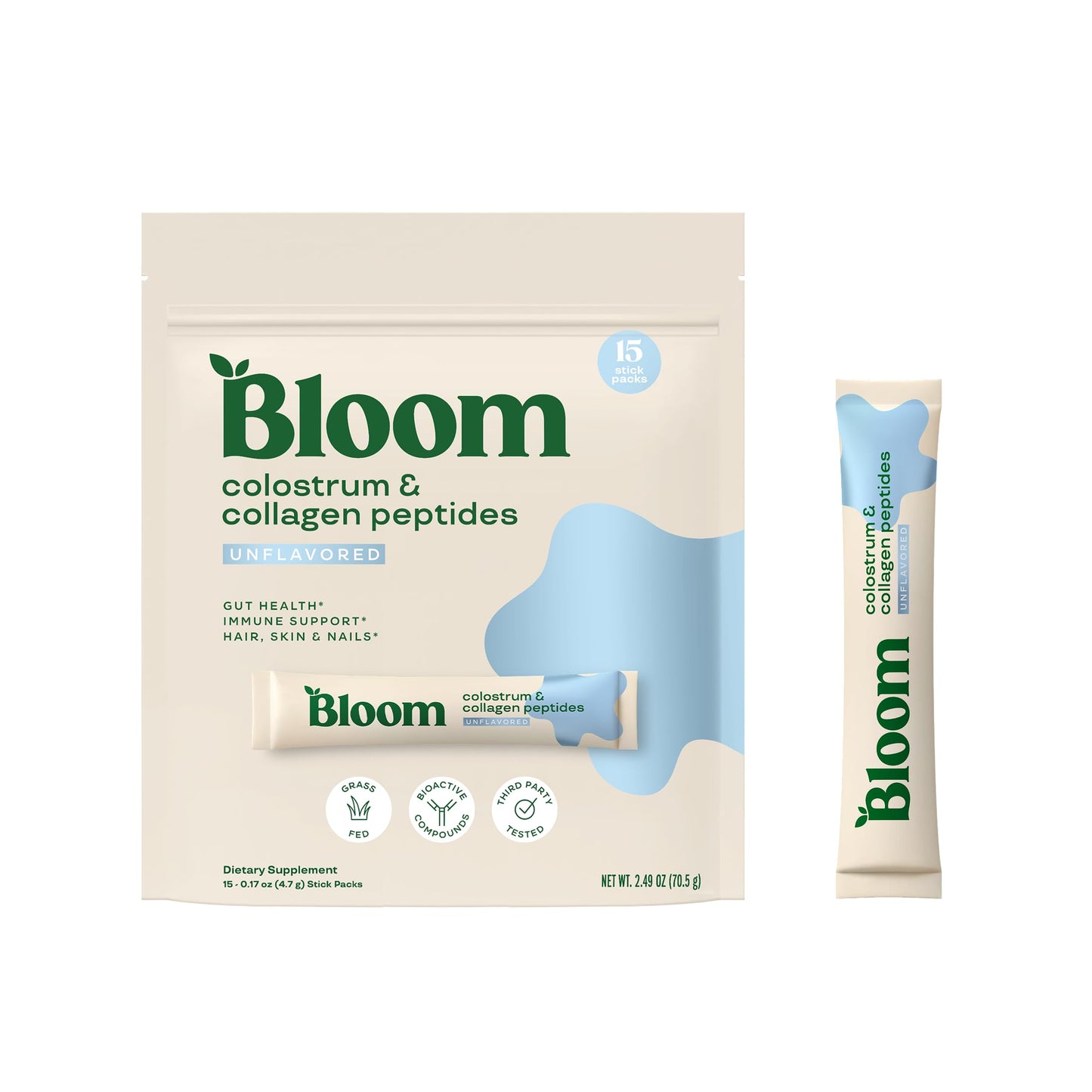 Bloom Nutrition Bovine Colostrum Powder