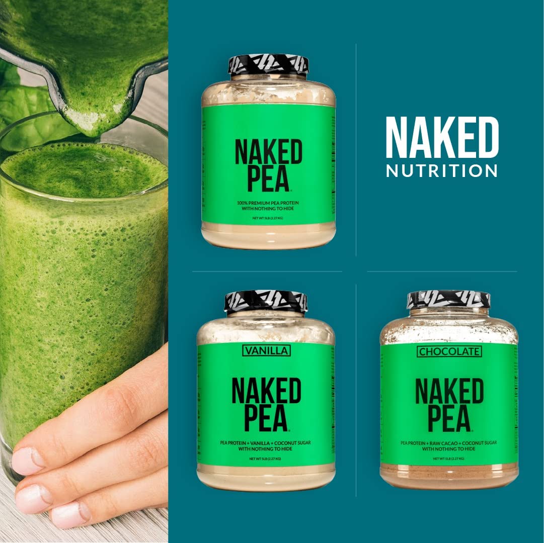 NAKED Pea - 5LB 100% Pea Protein Powder from North American Farms