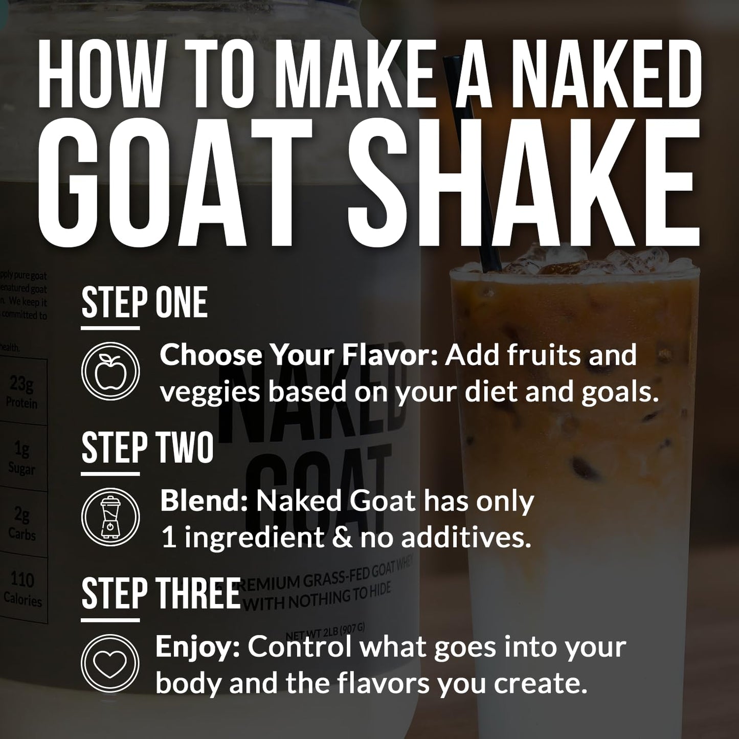 NAKED Goat - Pasture Fed