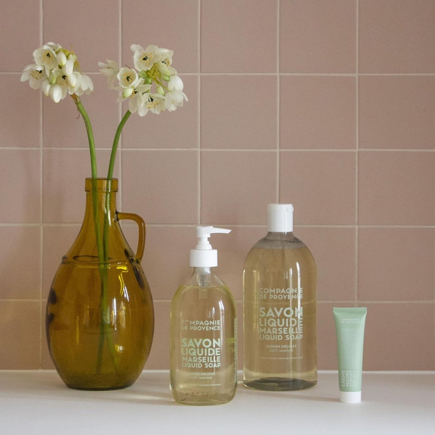 Compagnie de Provence Savon de Marseille - Sweet Jasmine, 16.7 Fl Oz