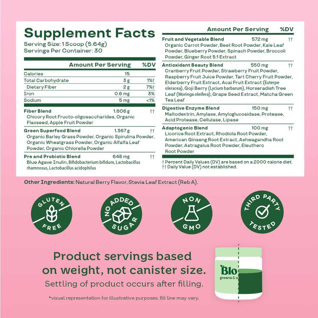 Bloom Nutrition Greens and Superfoods Powder