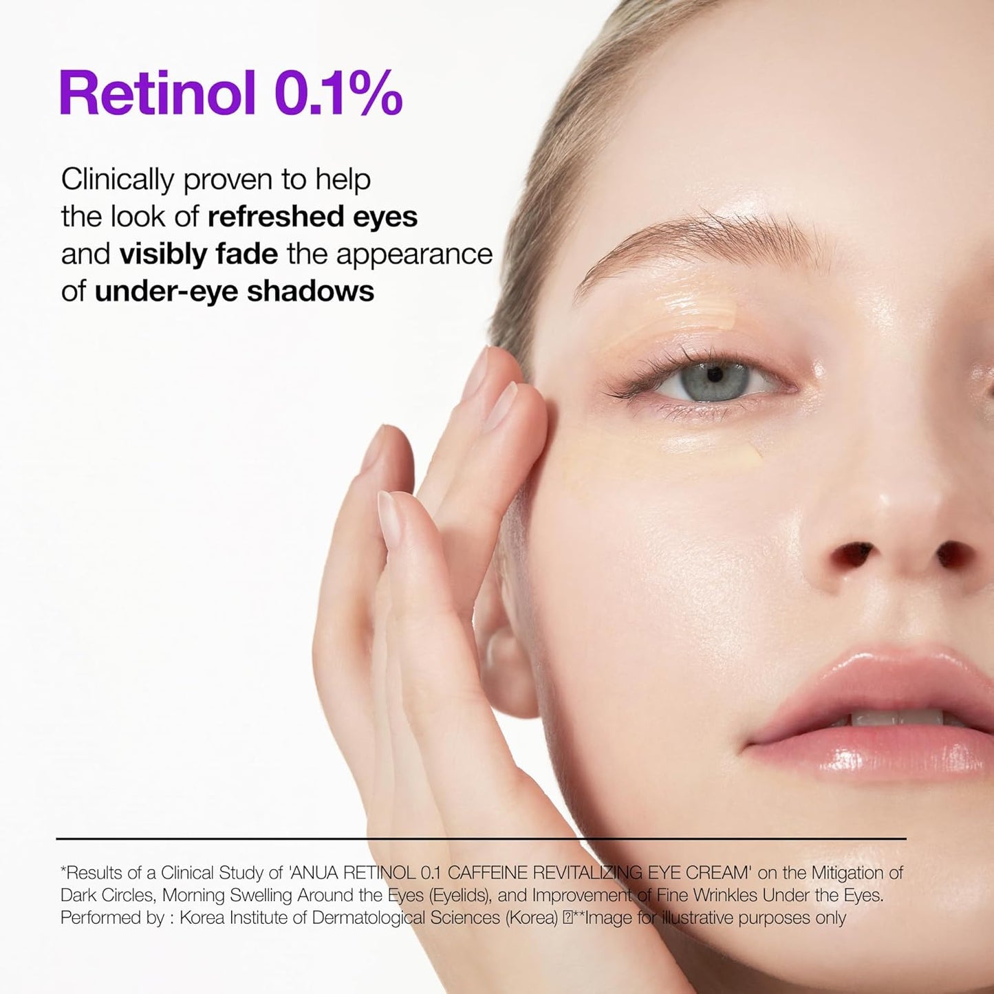 Anua Retinol 0.1 Caffeine Revitalizing Eye Cream