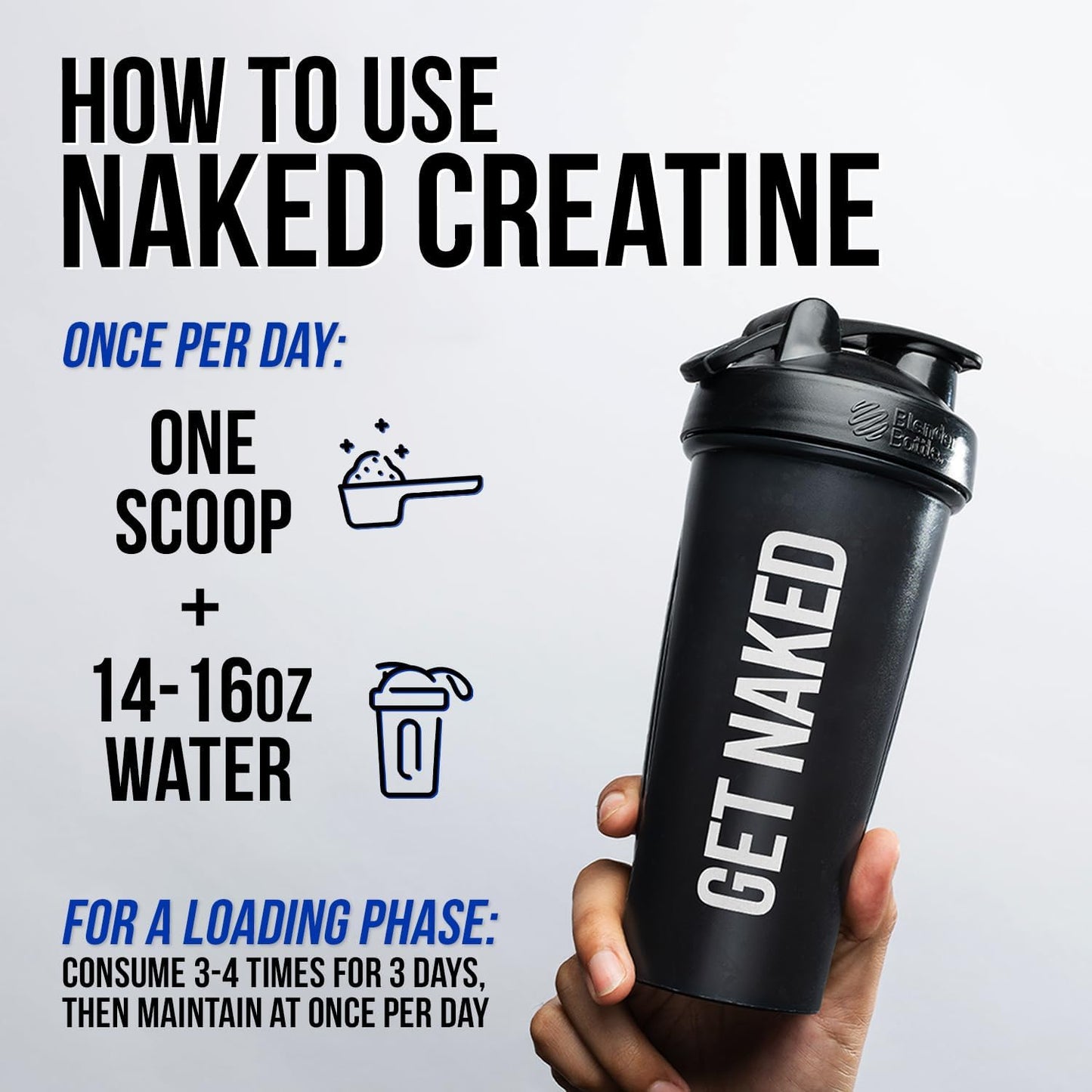 NAKED Pure Micronized Creatine Monohydrate