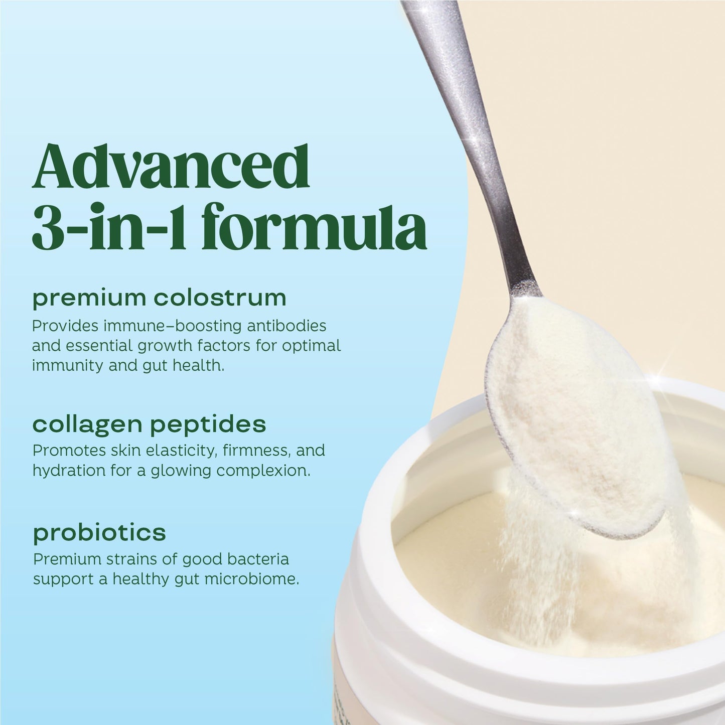 Bloom Nutrition Bovine Colostrum Powder