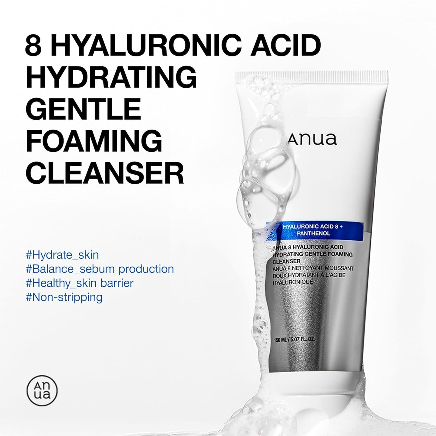 Anua Hydrating Gentle Foaming Cleanser