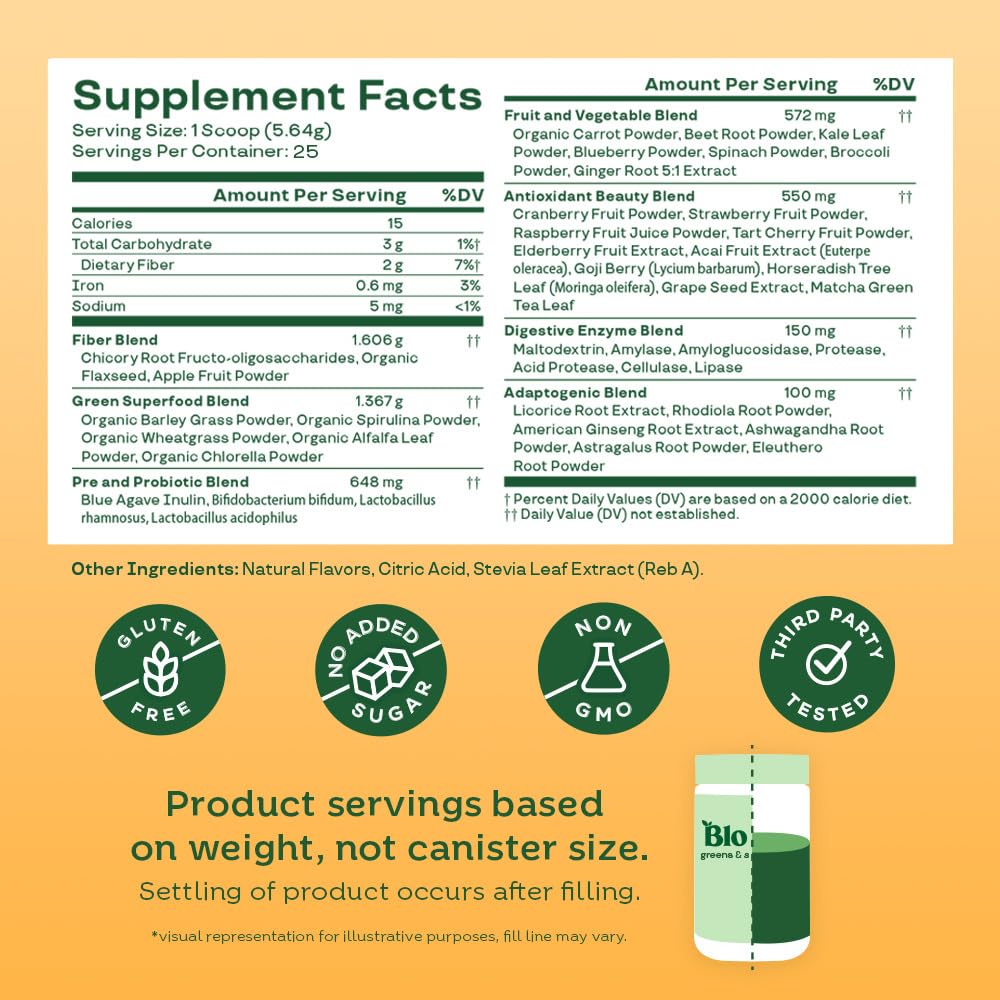 Bloom Nutrition Greens and Superfoods Powder