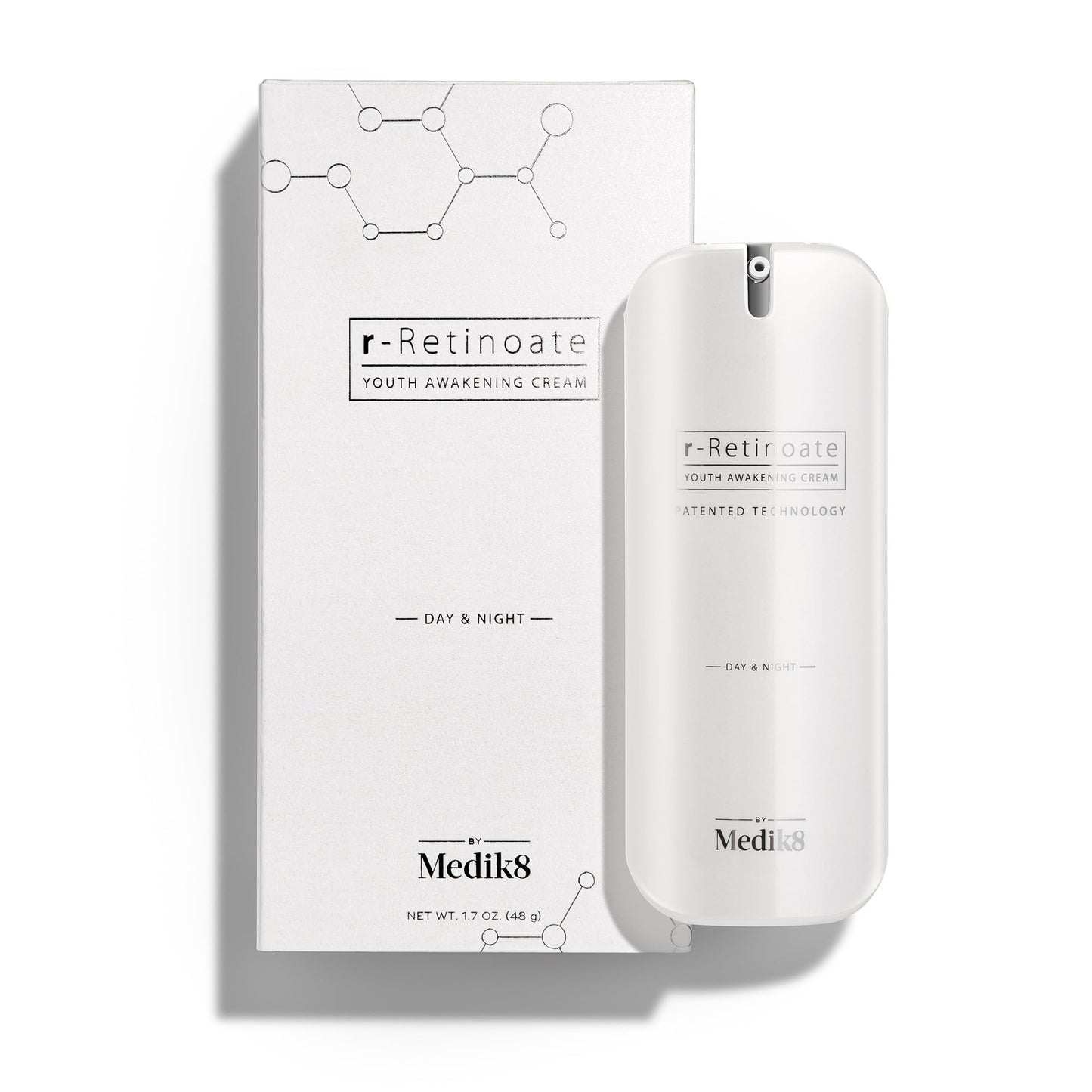 Medik8 R-Retinoate Day & Night - Intensive Hydrating, Plumping Vitamin A Face Serum - Reduces Fine Lines, Wrinkles - Vitamin C Face Serum - 1.7 oz
