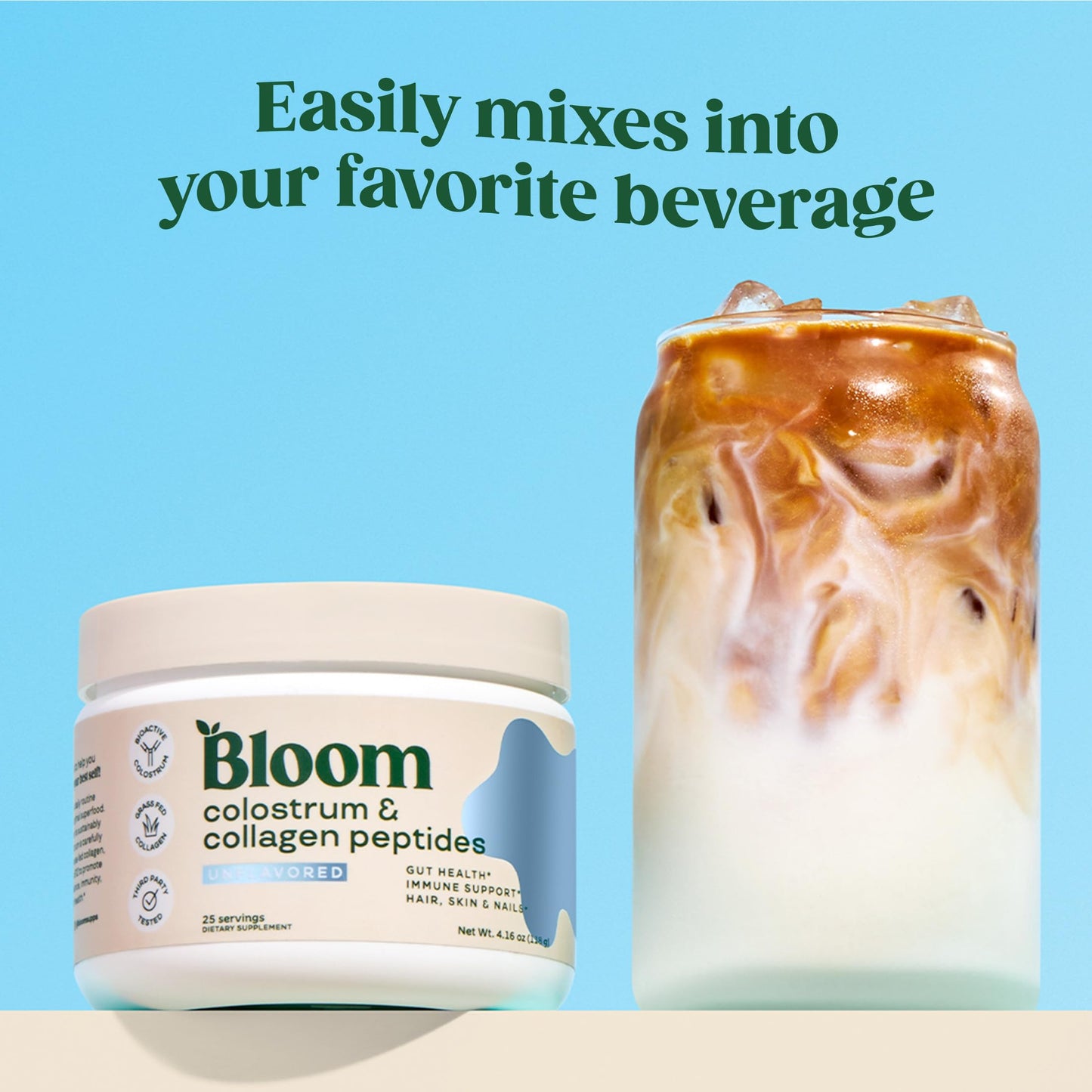 Bloom Nutrition Bovine Colostrum Powder