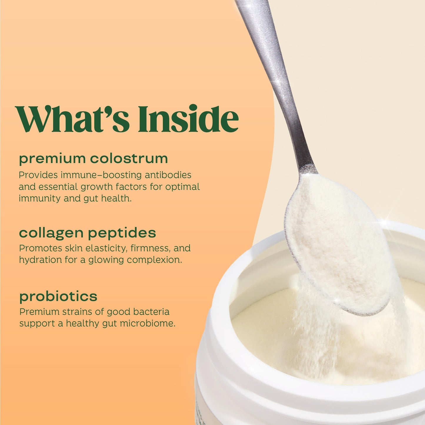 Bloom Nutrition Bovine Colostrum Powder