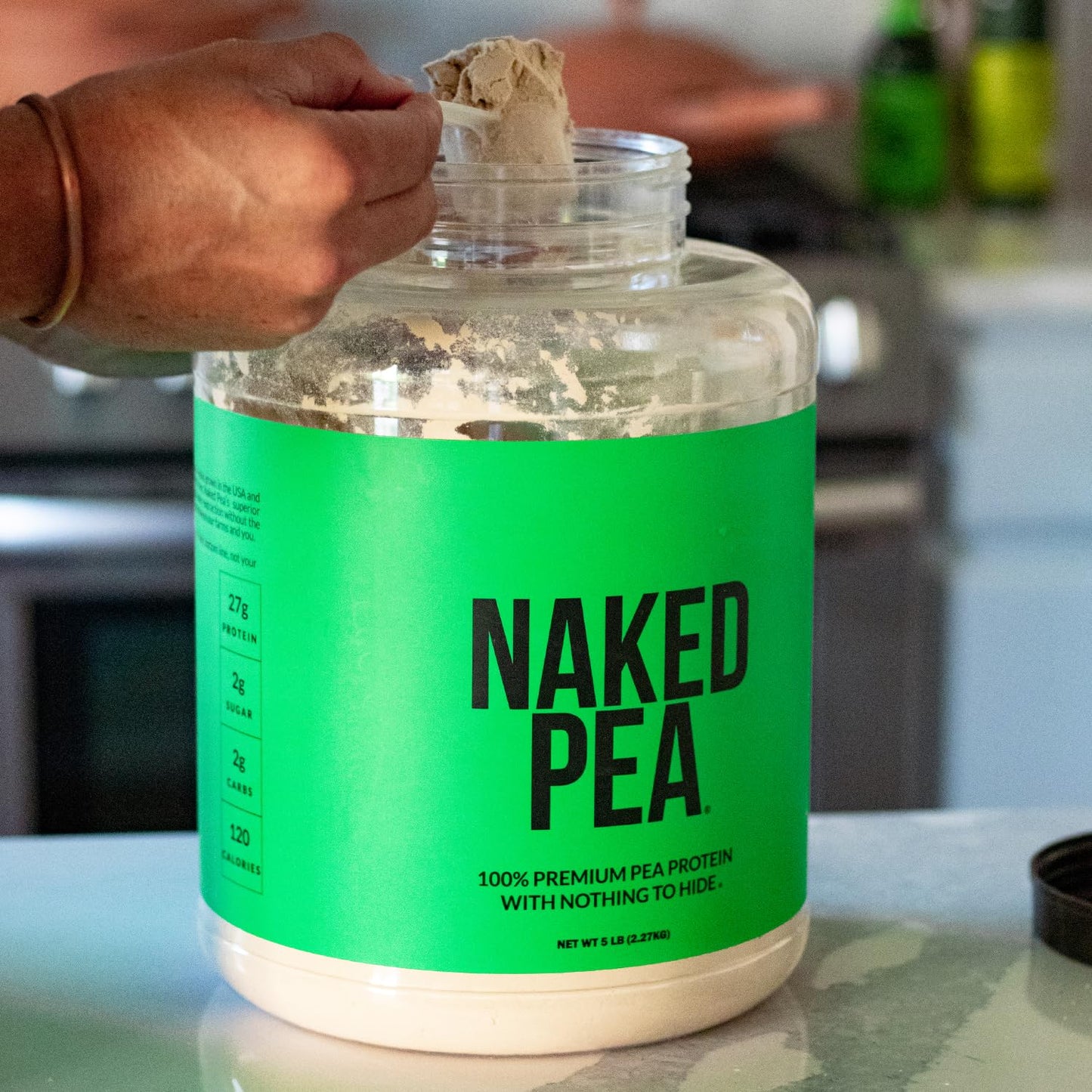 NAKED Pea - 5LB 100% Pea Protein Powder from North American Farms