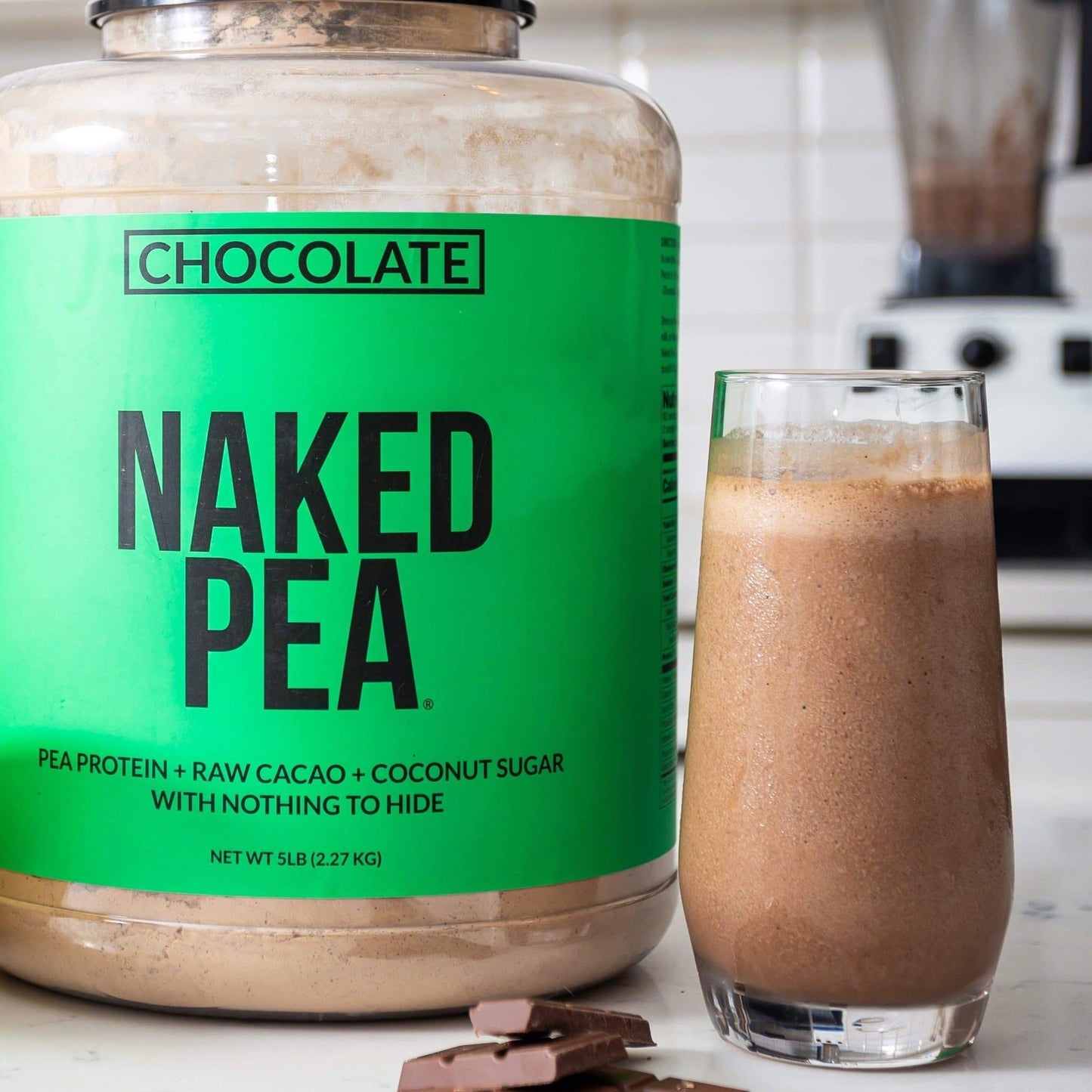 NAKED Pea - 5LB 100% Pea Protein Powder from North American Farms