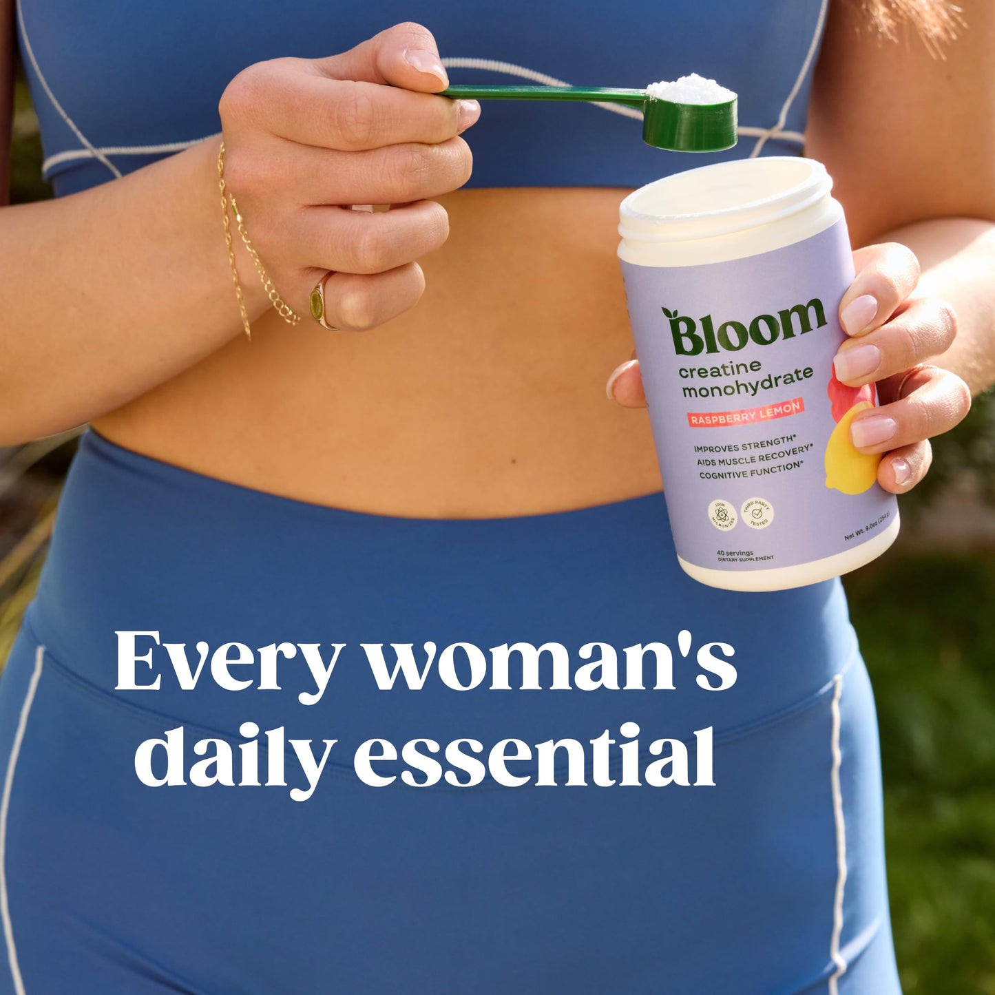 Bloom Nutrition Creatine Monohydrate Powder