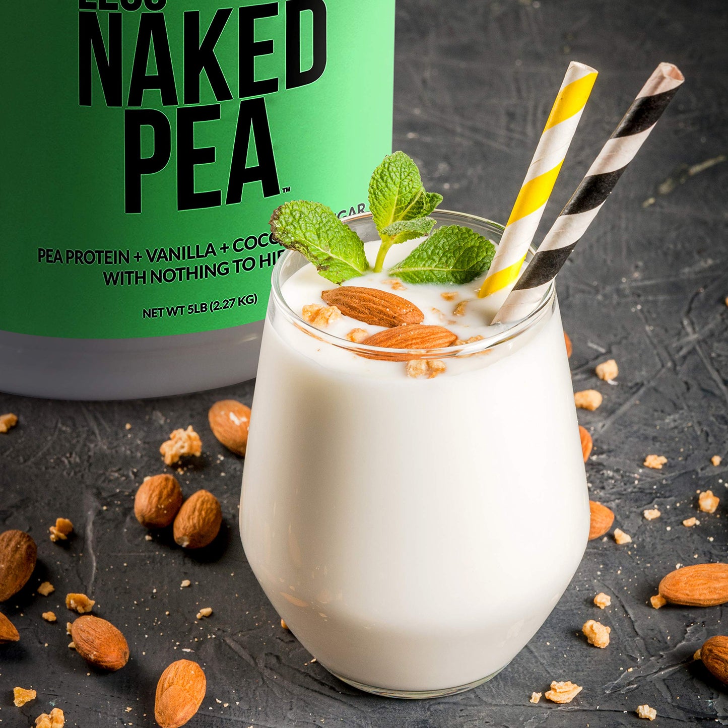 NAKED Pea - 5LB 100% Pea Protein Powder from North American Farms