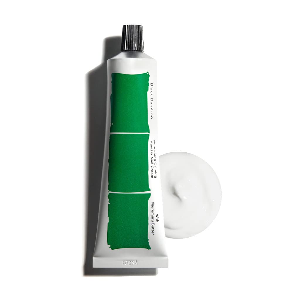 Haruharu Wonder Black Bamboo Nourishing Calming Hand & Nail Cream 50ml 1.69 fl.oz/Vegan, EWG-Green, Cruelty-Free