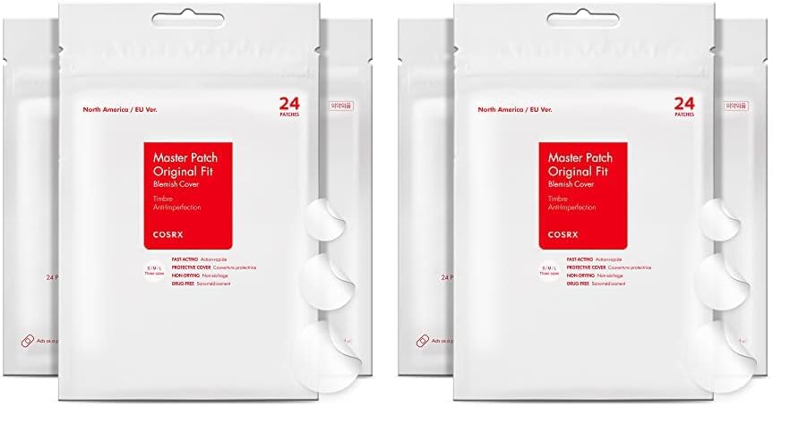 COSRX Acne Pimple Patch Absorbing Hydrocolloid Original (3 Sizes)