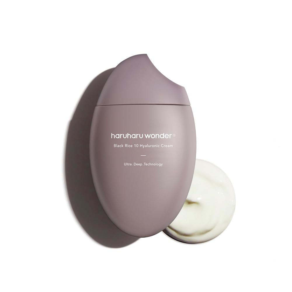 HARUHARU wonder Black Rice 10 Hyaluronic Cream, 1.6 fl. oz 50ml