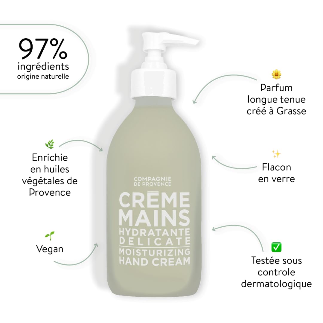 Compagnie de Provence Nourishing Hand Cream - Delicate 10 Fl Oz