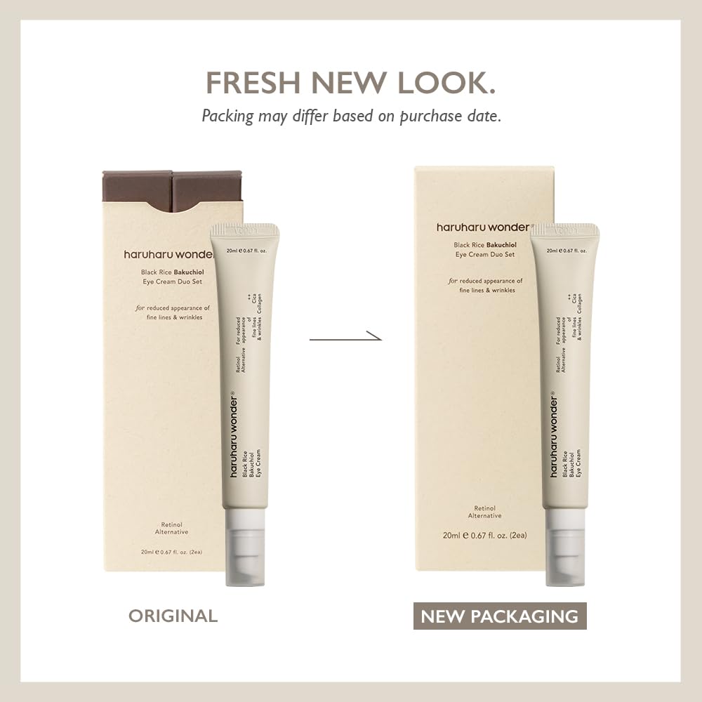 Haruharu Wonder Black Rice Bakuchiol Eye Cream