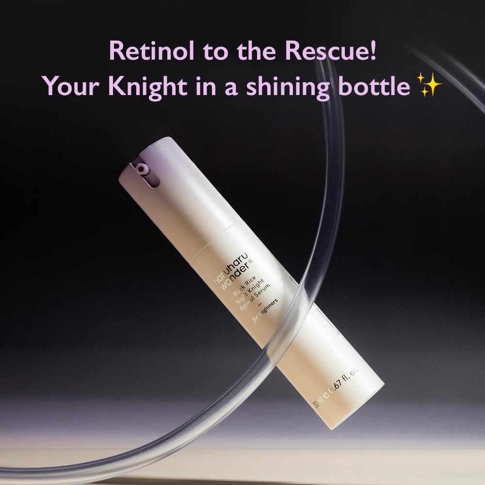 haruharu wonder Night Knight Retinol Serum and Probiotics Barrier Essence Bundle