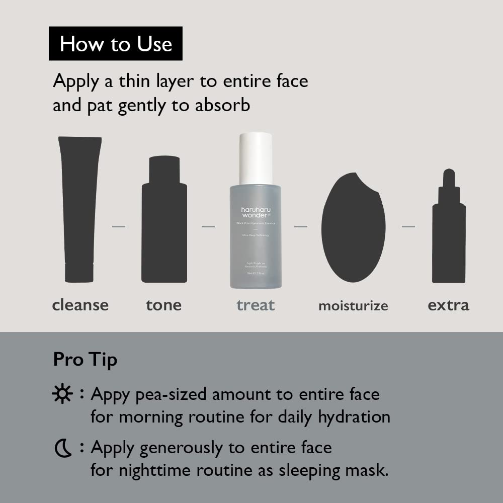 Haruharu Wonder Black Rice Hyaluronic Essence