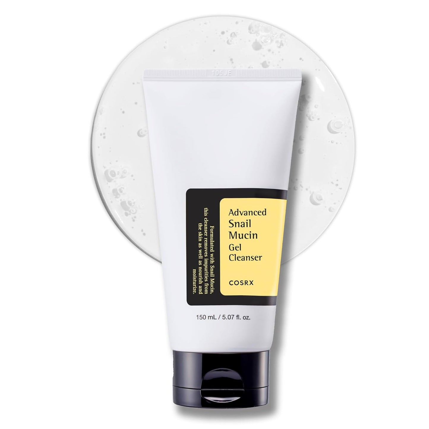 COSRX Advanced Snail Mucin Gel Cleanser, Rich Daily Deep Cleansing Gel