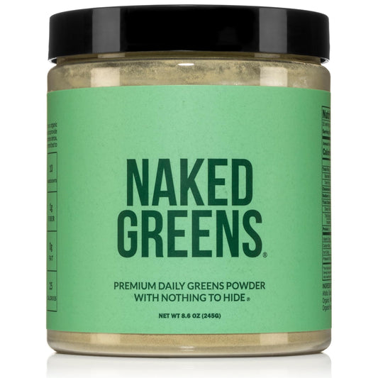 NAKED Super Greens Powder Organic Greens Supplement