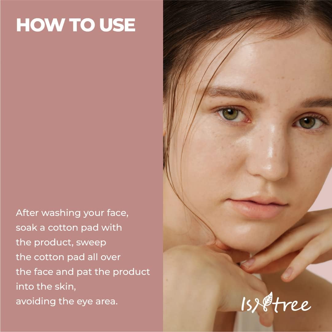 ISNTREE Chestnut AHA 8% Clear Essence 100ml, 3.38 fl oz | Tightening pores Chemical Facial Essence for Dead Skin Cells upcycling Ingredients Chestnut Shells | Korean Skincare