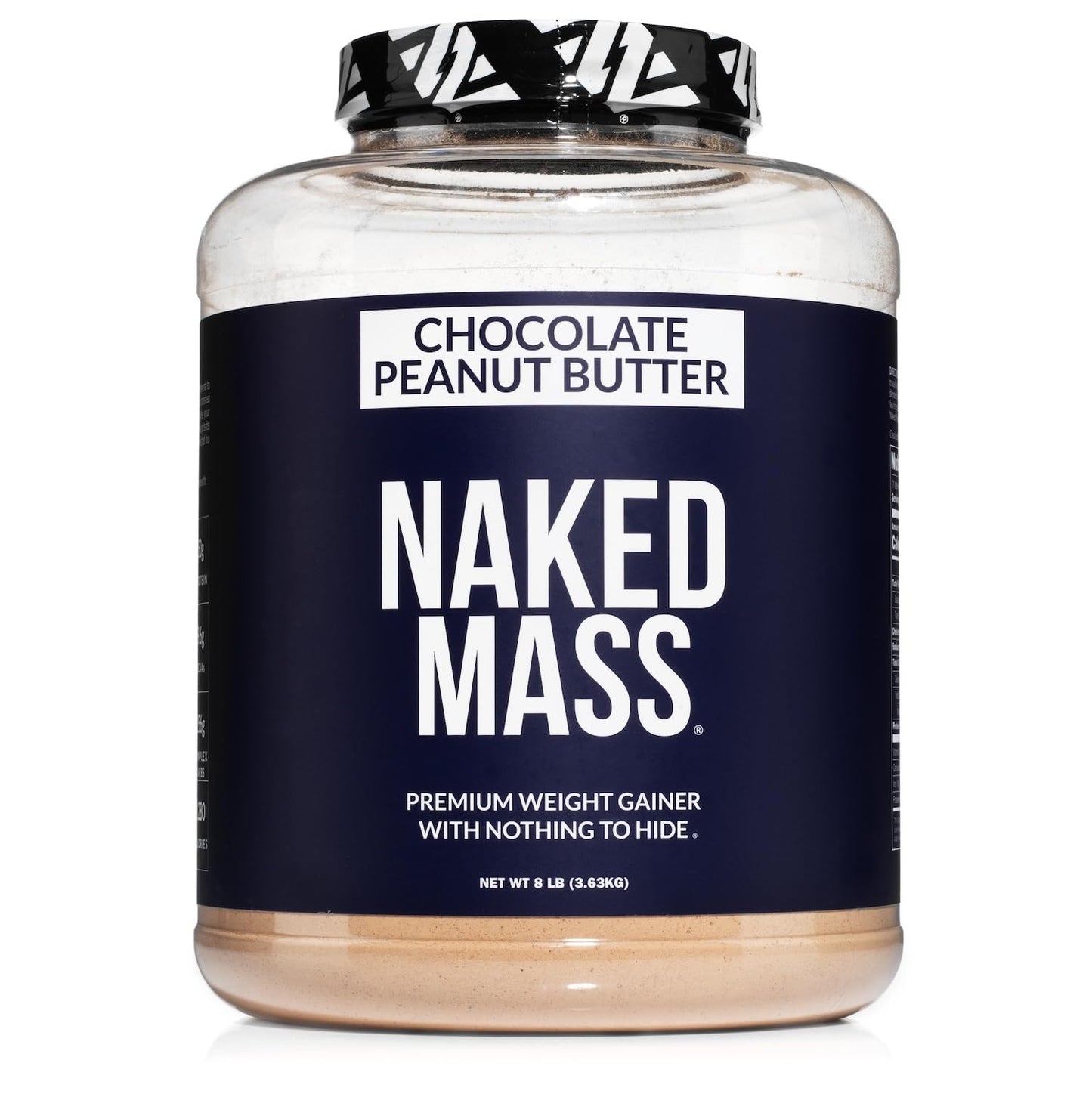 NAKED Chocolate Mass Gainer - All Natural Weight Gainer Protein Powder