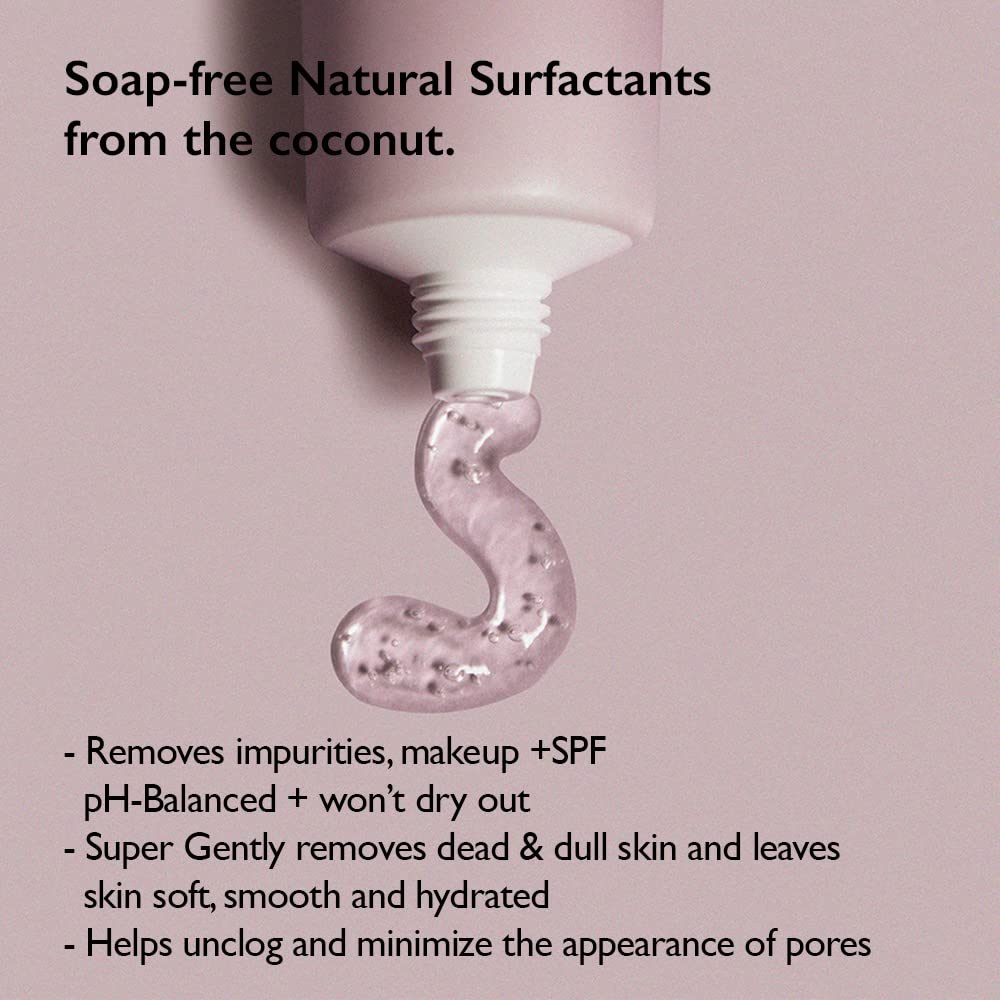 HARUHARU wonder Black Rice Moisture 5.5 Soft Cleansing Gel – Gentle Face Wash for Dry to Normal Skin, Low 5.5pH, Soap Free, Hydrating, Fragrance Free, Daily Use, Korean Skincare, 100ml