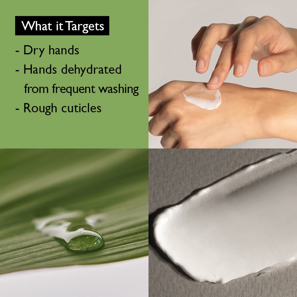 Haruharu Wonder Black Bamboo Nourishing Calming Hand & Nail Cream 50ml 1.69 fl.oz/Vegan, EWG-Green, Cruelty-Free