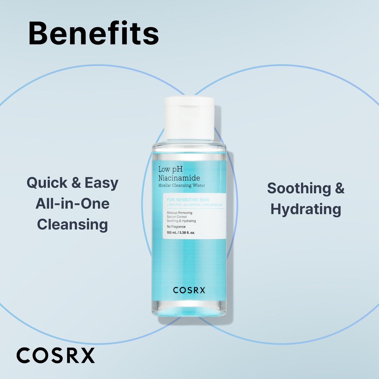 COSRX Low pH Niacinamide Micellar Cleansing Water