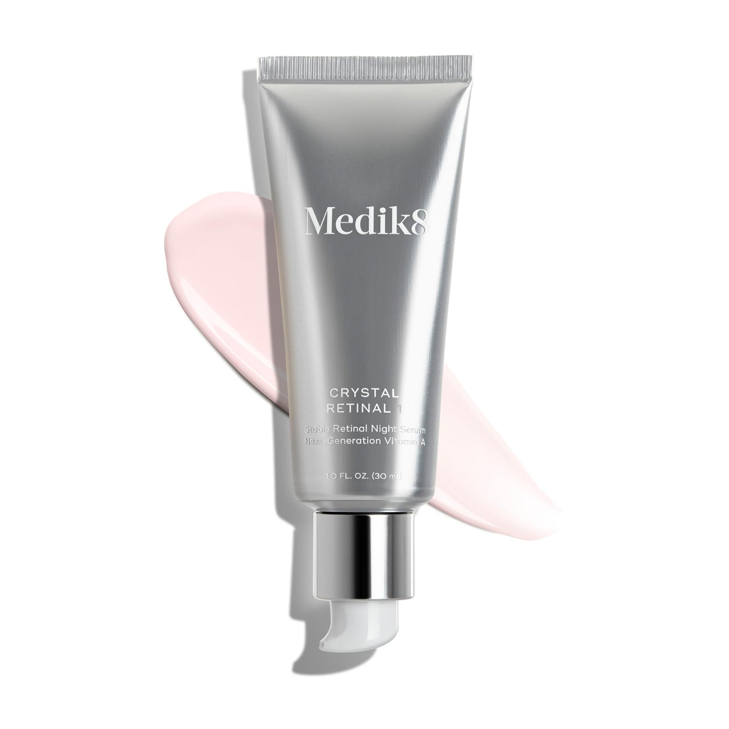 Medik8 Crystal Retinal 3 - Brightening, Firming, Advanced Skin Retinaldehyde Serum - Smooths Wrinkles - Hyaluronic Acid, Glycerin, Vitamin E - 1 oz