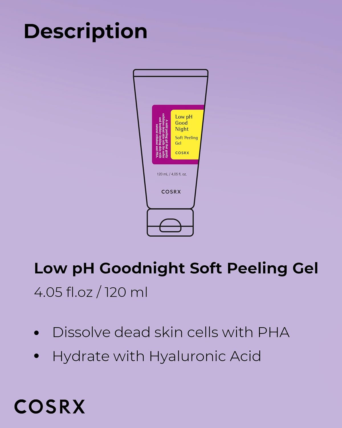 COSRX Low pH Good Night Soft Peeling Gel