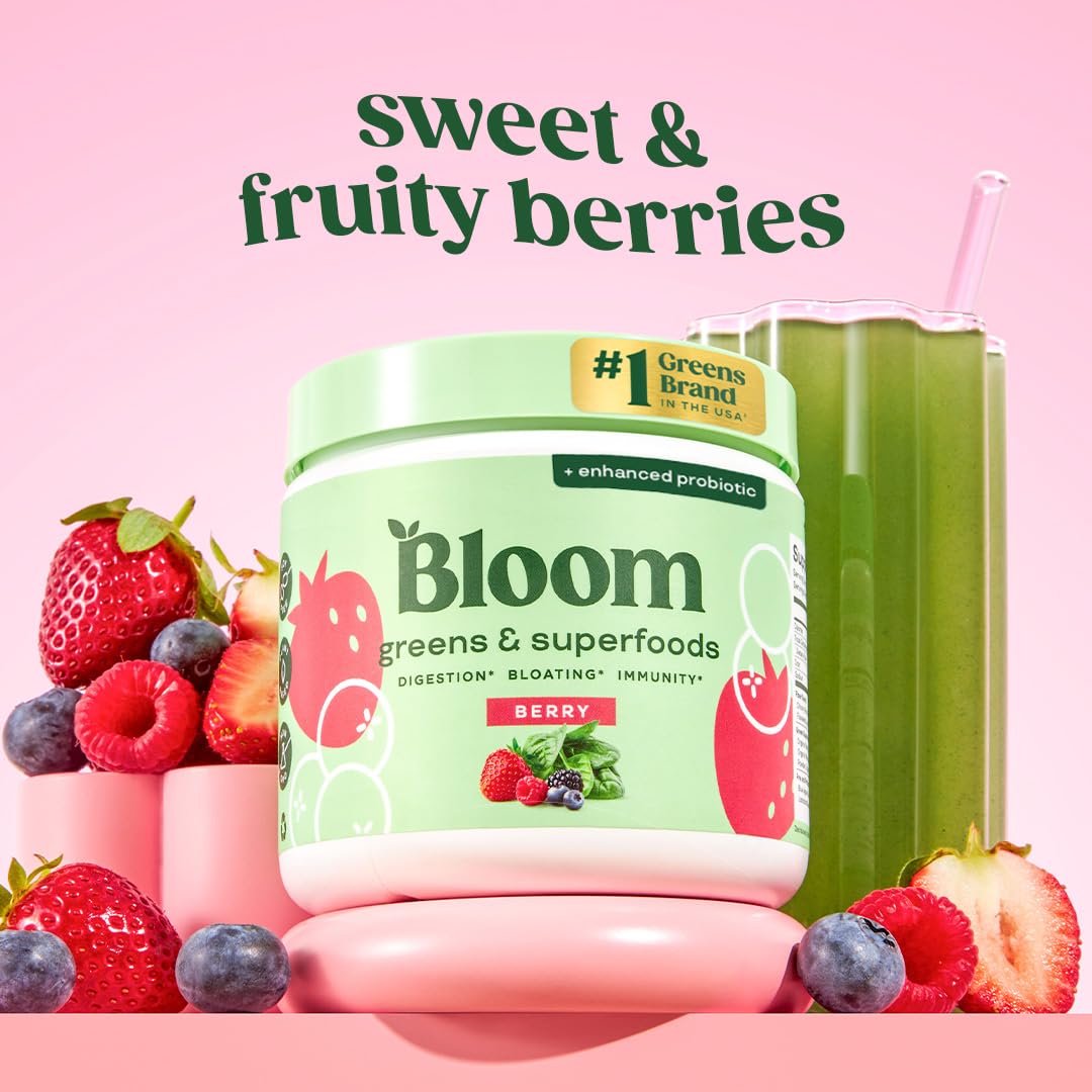 Bloom Nutrition Greens and Superfoods Powder