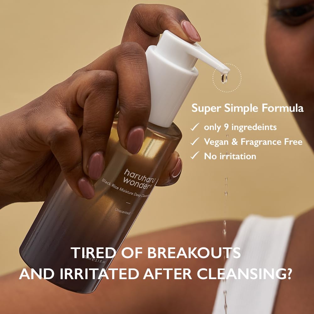 HARUHARU wonder Cleansing Oil and Probiotics Barrier Essence Travel Size Bundle