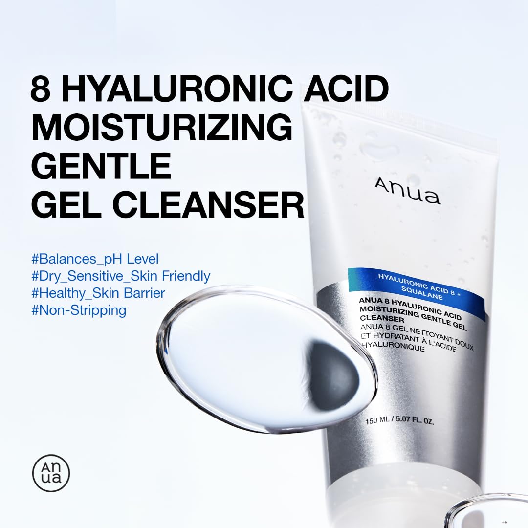 Anua Moisturizing Gentle Gel Cleanser