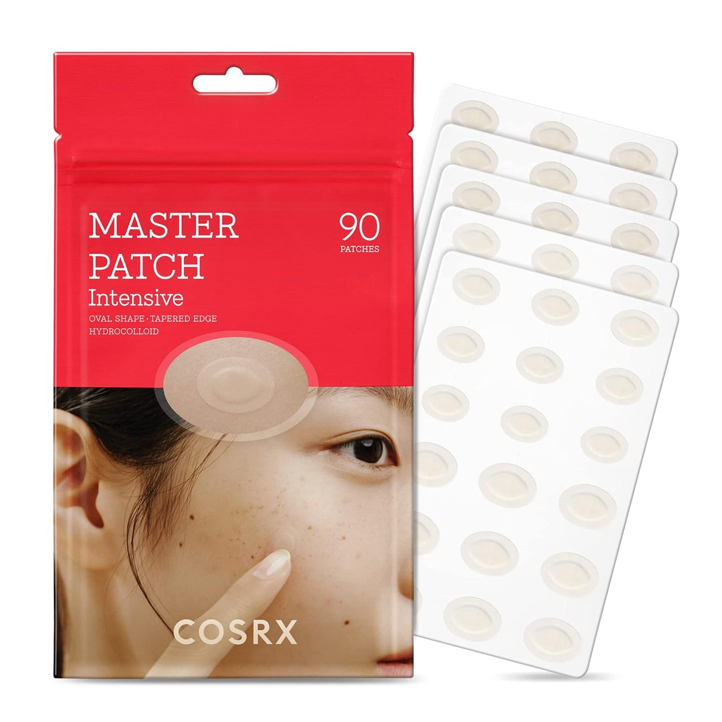 COSRX Master Patch Intensive | Oval-Shaped Hydrocolloid Pimple Patch