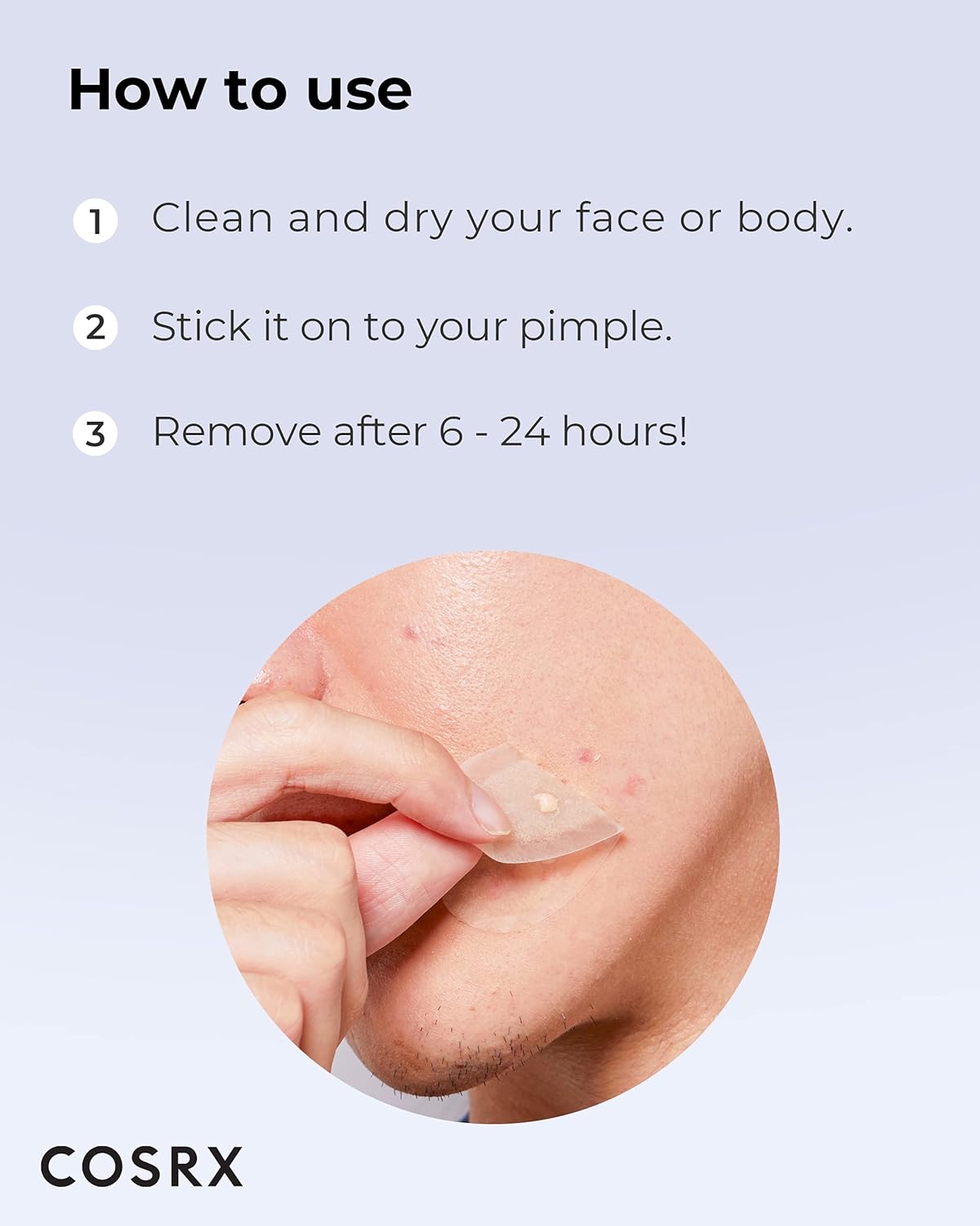 COSRX Master Patch Intensive | Oval-Shaped