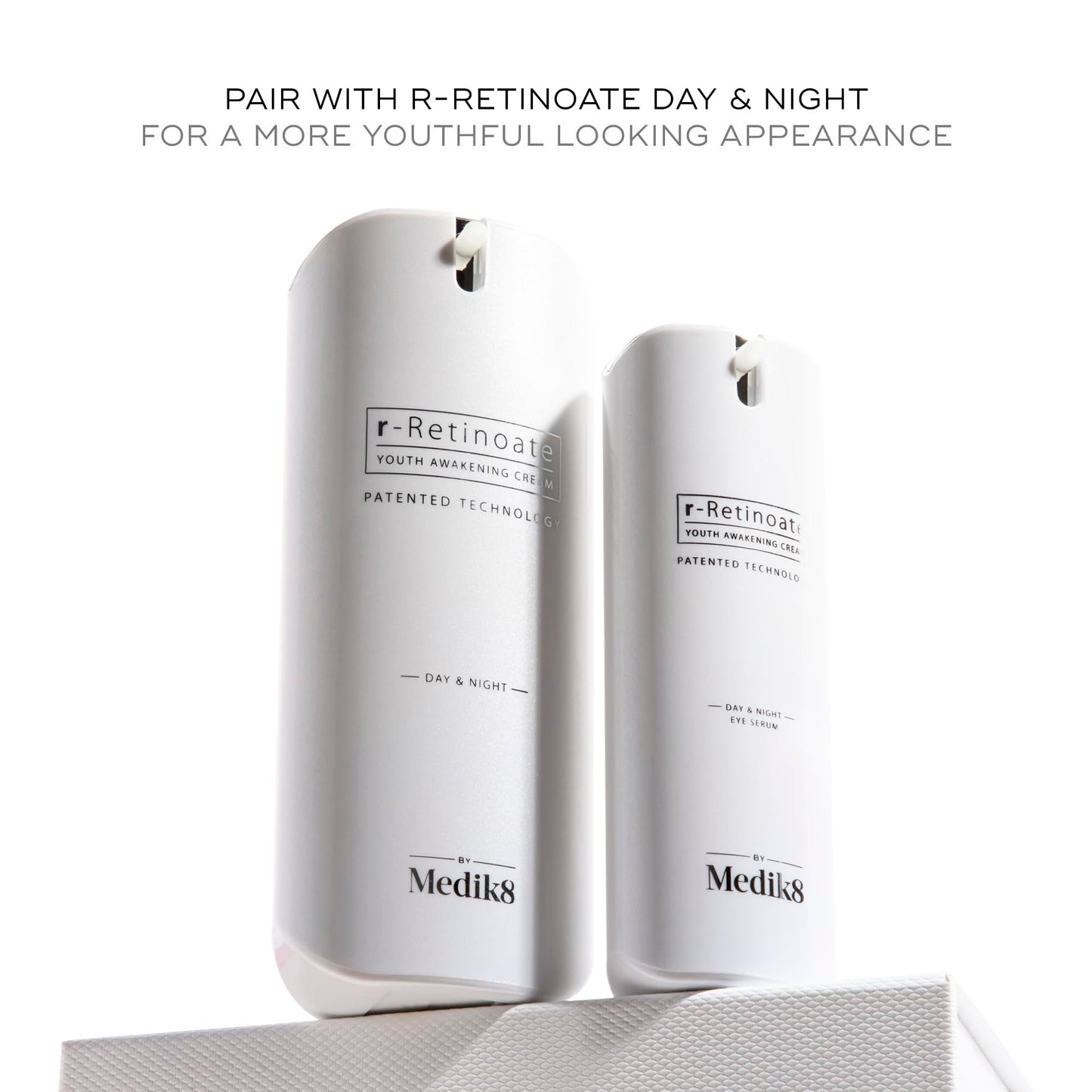 Medik8 R-Retinoate Day & Night - Intensive Hydrating, Plumping Vitamin A Face Serum - Reduces Fine Lines, Wrinkles - Vitamin C Face Serum - 1.7 oz