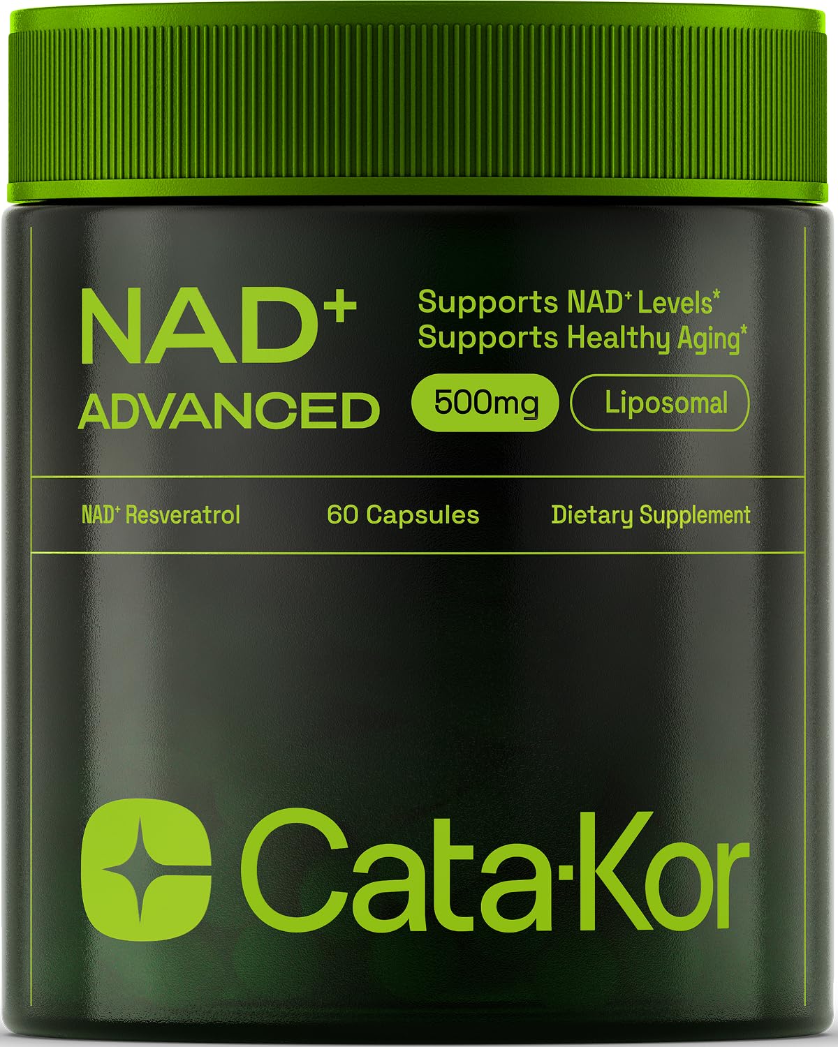 Cata-Kor Liposomal NAD + Advanced with Resveratrol – 60 Capsules
