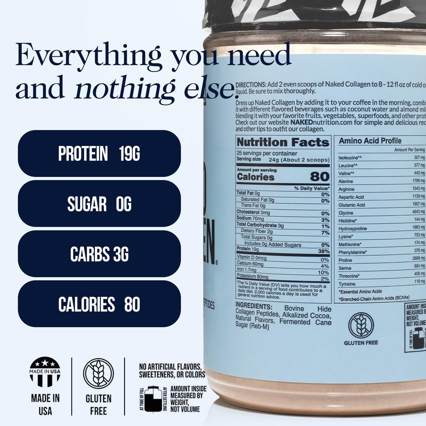 NAKED Collagen Peptides Powder