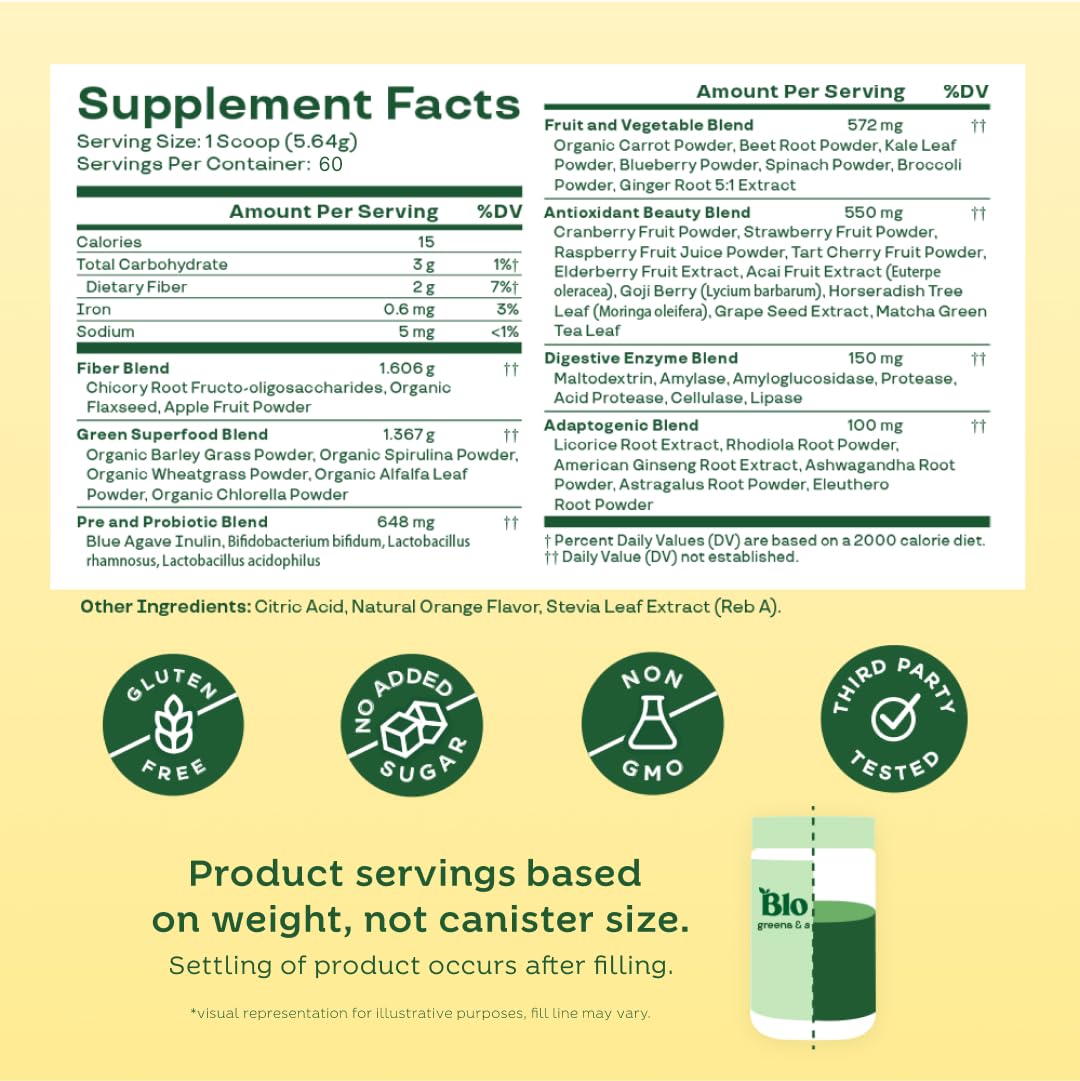 Bloom Nutrition Greens and Superfoods Powder