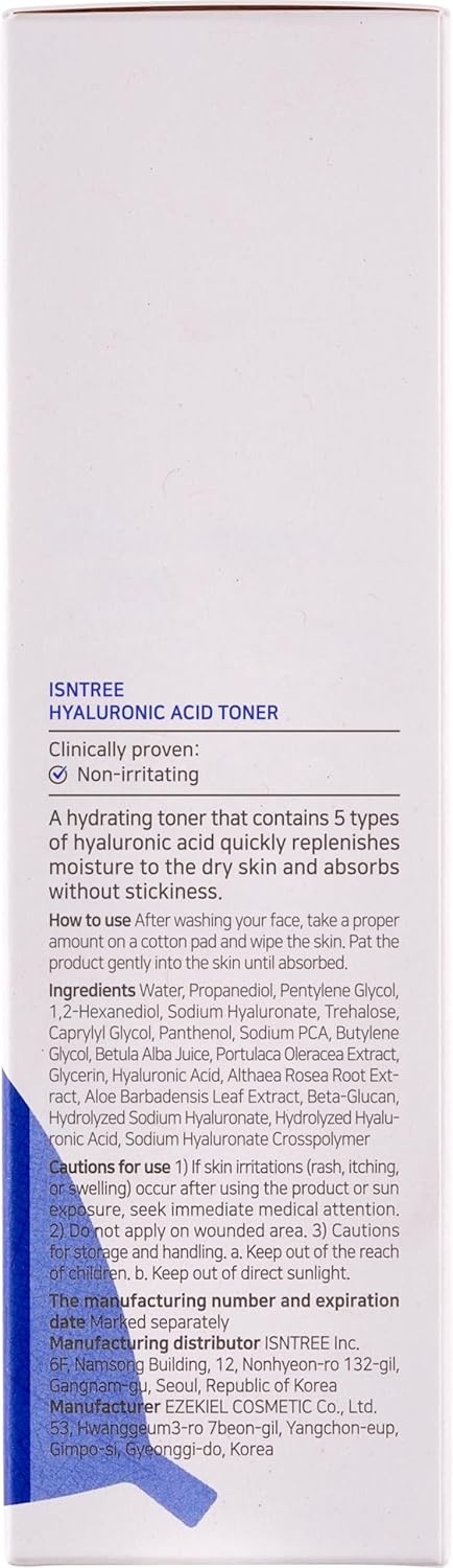 IsNtree Hyaluronic Acid Toner