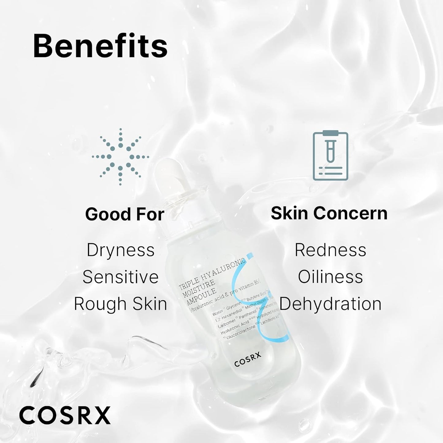 COSRX Hydrium Triple Hyaluronic Moisture Ampoule