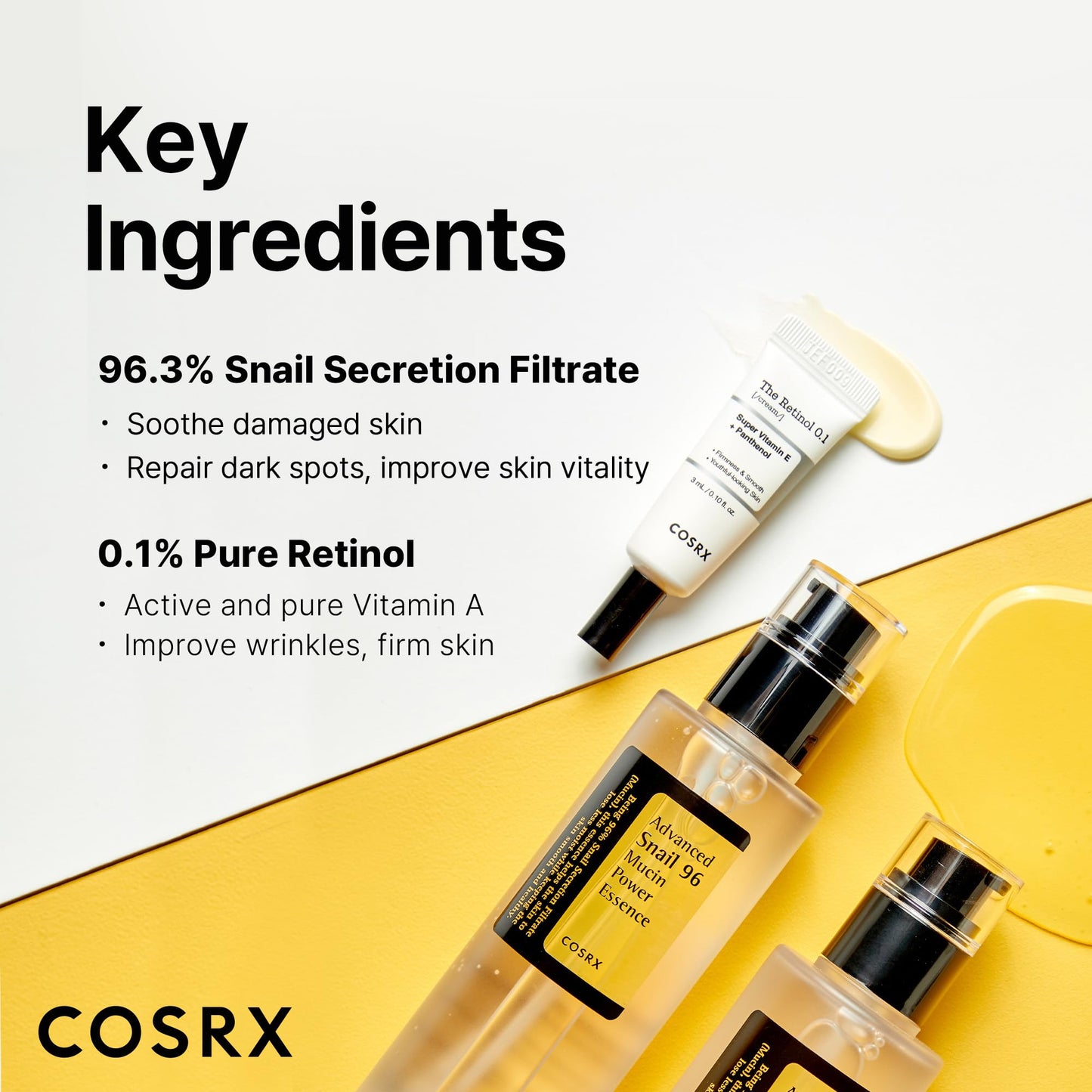 COSRX Snail Mucin 96% Power Repairing Essence